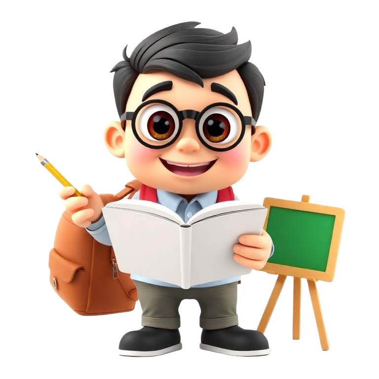 Mascote professor particular do Contrata Já